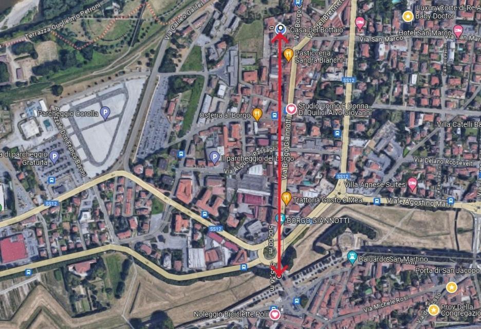 Apartament La Casa Del Bottaio Lukka Zewnętrze zdjęcie